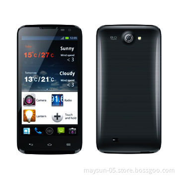 Hot Quad-core FHD and OGS Touchscreen Phone with 4,000mAh Large Battery, MT6589T CPU, MT6592 Option